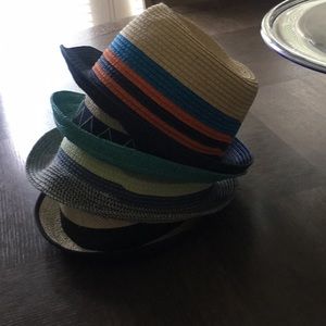 Boys fedora hats! Sizes 4T